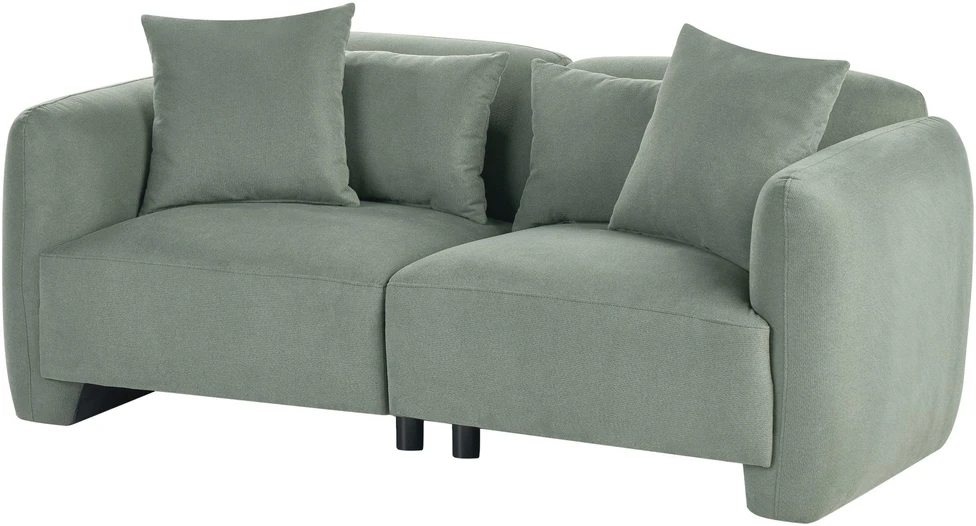 Beliani 3 vietų sofa EKENES šviesiai žalia