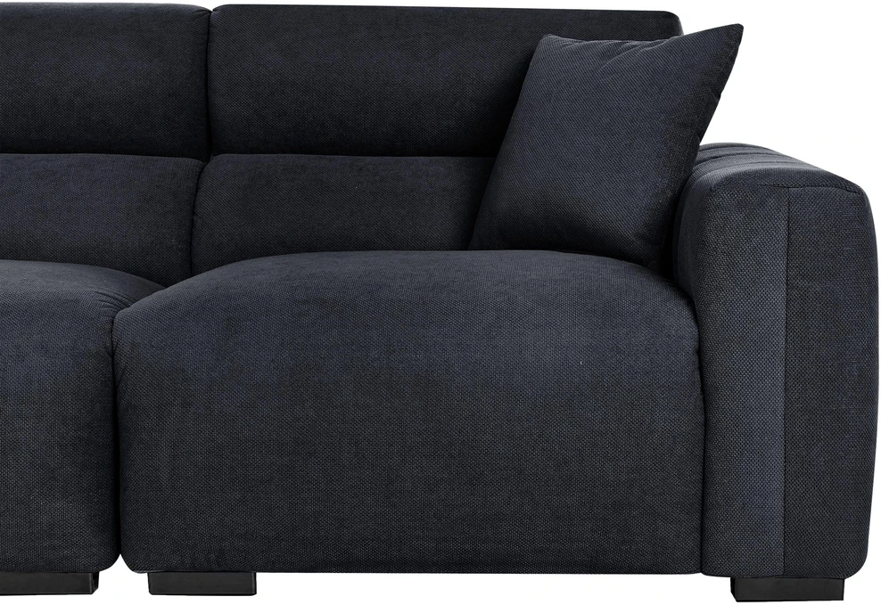 Beliani 3 vietų sofa FAUSKAN, juoda