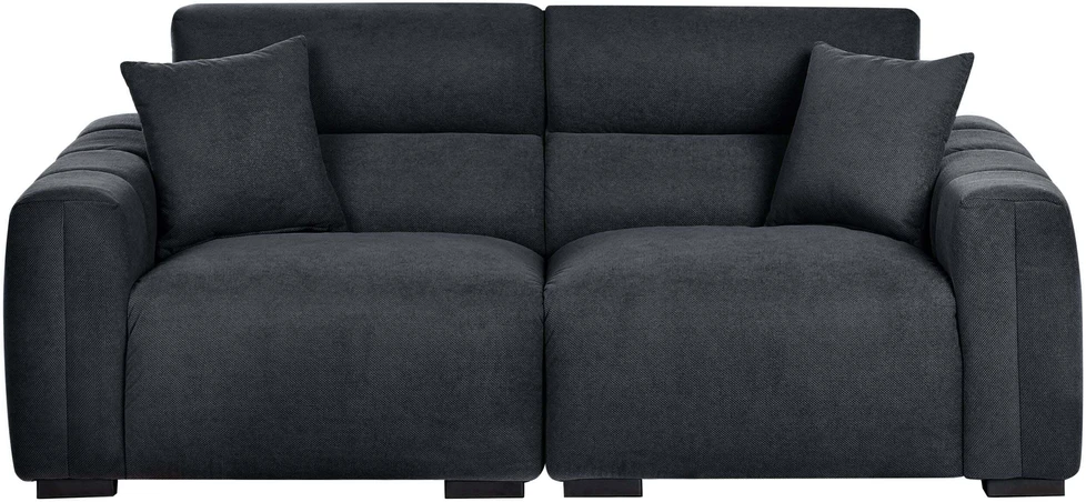 Beliani 3 vietų sofa FAUSKAN, juoda