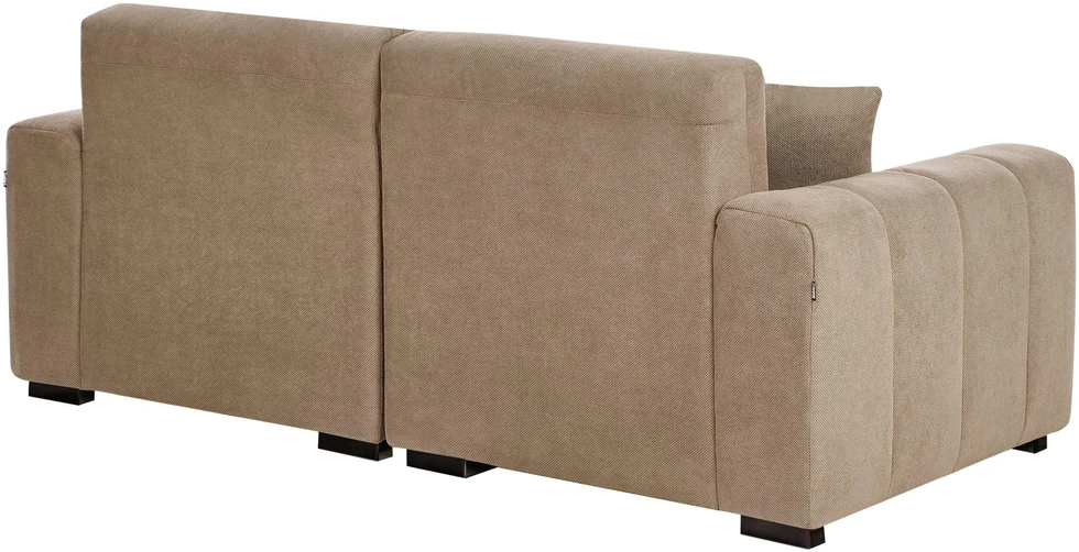 Beliani 3 vietų sofa FAUSKAN šviesiai ruda
