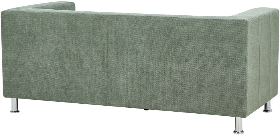 Beliani 3 vietų sofa FLORO, šenilinė, šviesiai žalia
