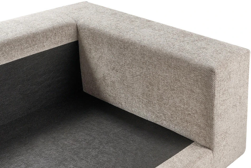 Beliani 3 vietų sofa GLORVIKA II smėlio pilkos spalvos