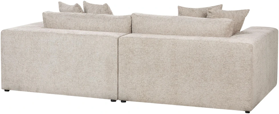 Beliani 3 vietų sofa GLORVIKA II smėlio pilkos spalvos