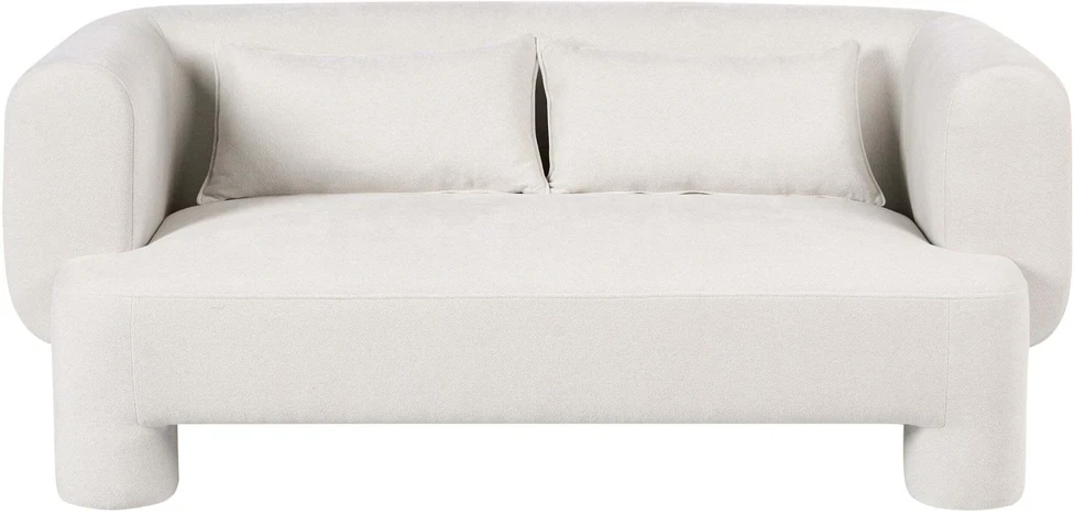 Beliani 3 vietų sofa HOGBO balta