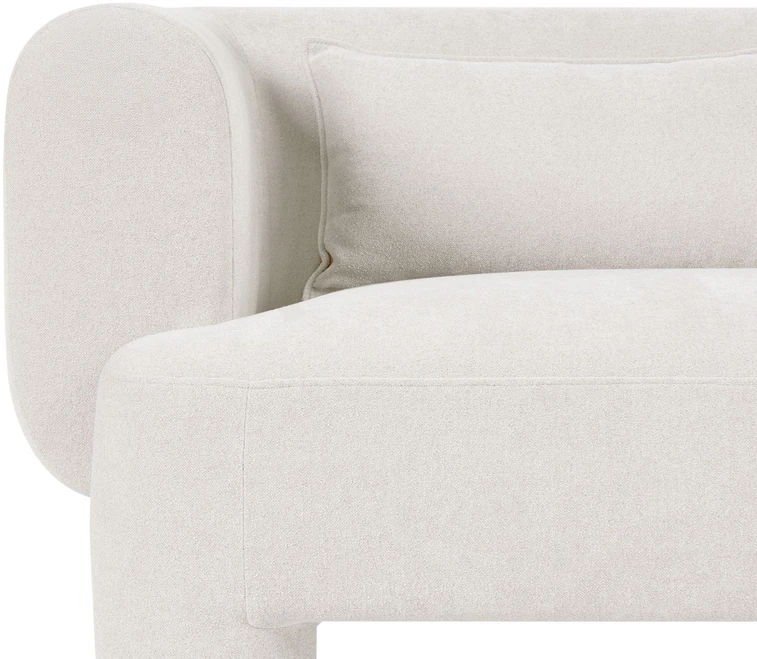 Beliani 3 vietų sofa HOGBO balta