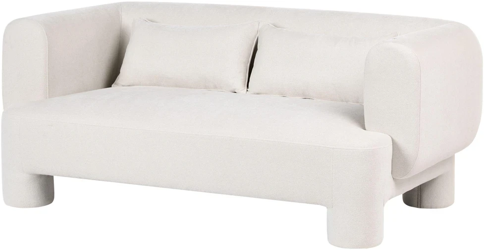 Beliani 3 vietų sofa HOGBO balta