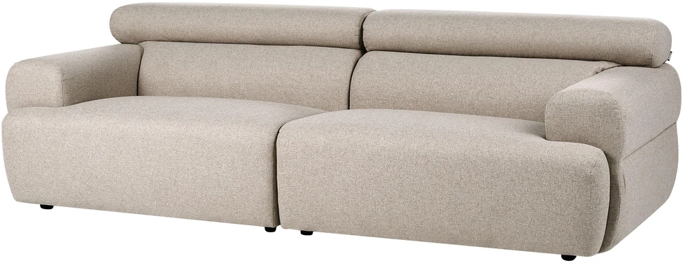 Beliani 3 vietų sofa HOVDEN smėlio spalvos