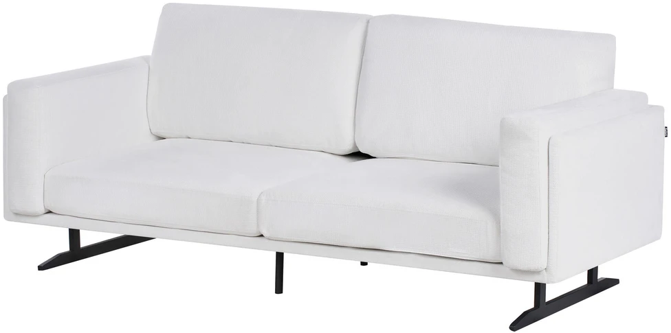 Beliani 3 vietų sofa IDRE balta