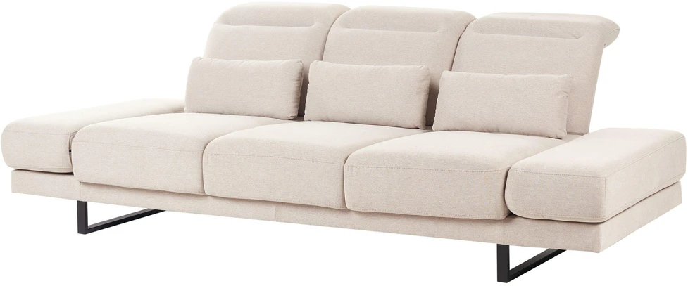Beliani 3 vietų sofa IKAST smėlio spalvos
