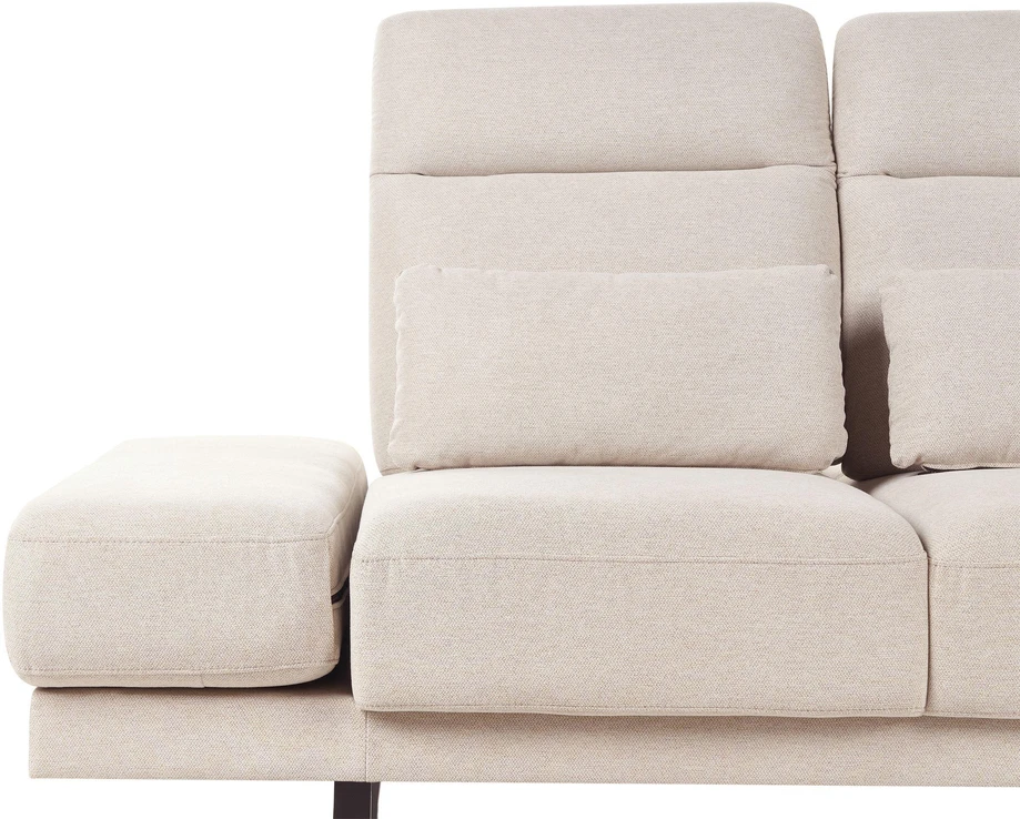 Beliani 3 vietų sofa IKAST smėlio spalvos