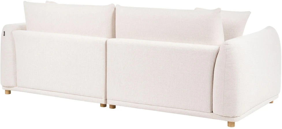 Beliani 3 vietų sofa JUBEK, balta