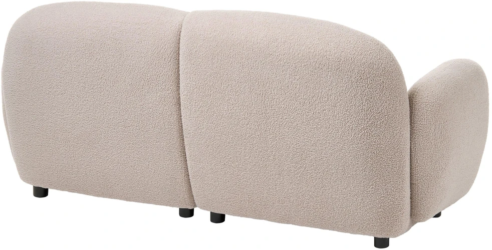 Beliani 3 vietų sofa JULE Boucle, smėlio spalvos