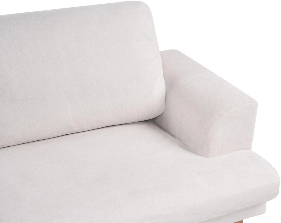 Beliani 3 vietų sofa KILDAL šviesiai smėlio spalvos