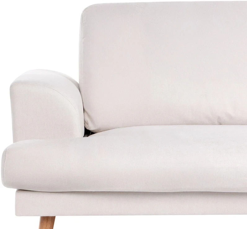 Beliani 3 vietų sofa KILDAL šviesiai smėlio spalvos