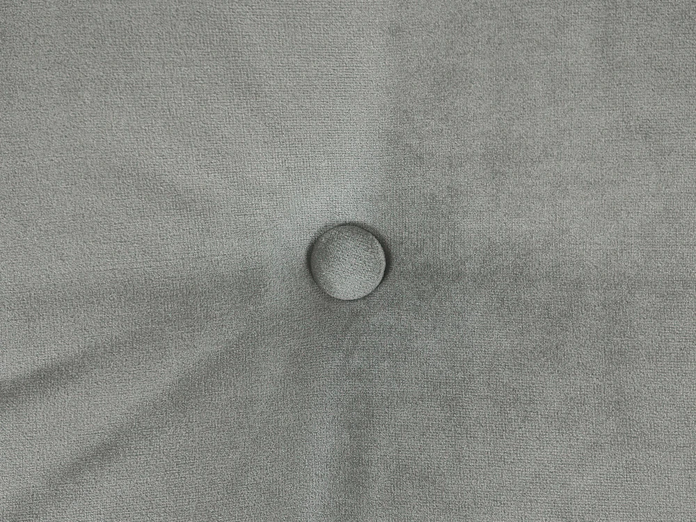Beliani 3 vietų sofa LENVIK, veliūrinė, pilka
