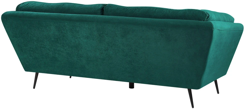 Beliani 3 vietų sofa LENVIKaksominė, smaragdinė