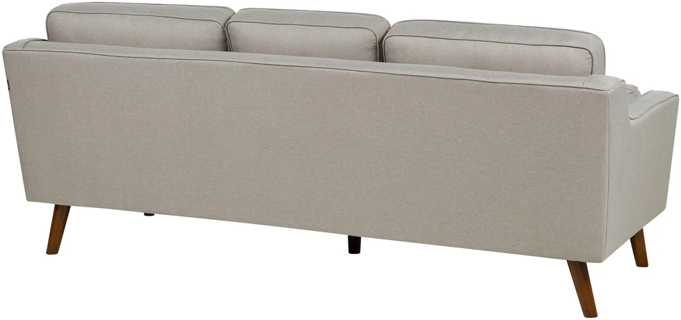 Beliani 3 vietų sofa LOKKA, smėlio spalvos