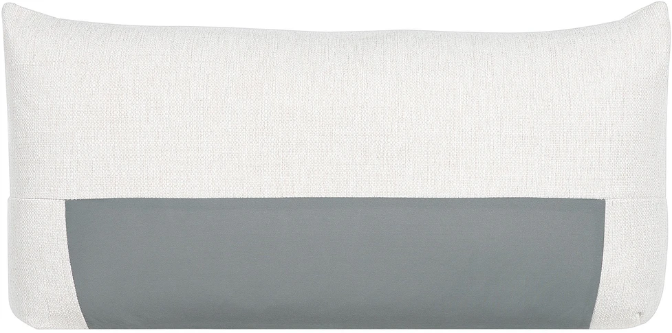 Beliani 3 vietų sofa LUVOS, kreminė balta