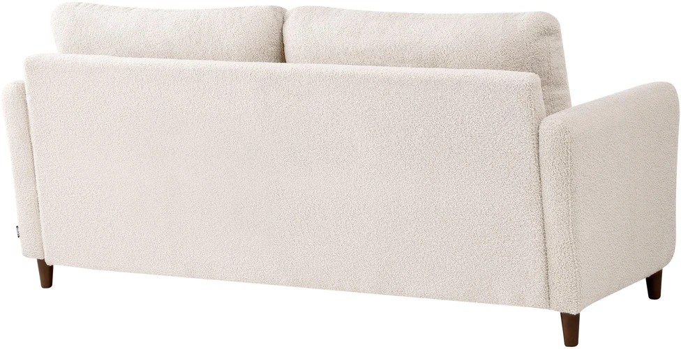 Beliani 3 vietų sofa MARE Boucle smėlio spalvos
