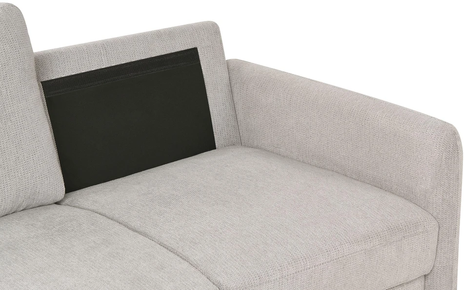 Beliani 3 vietų sofa MARE pilka