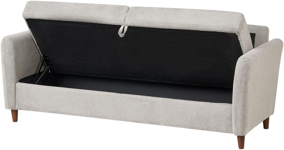 Beliani 3 vietų sofa MARE pilka