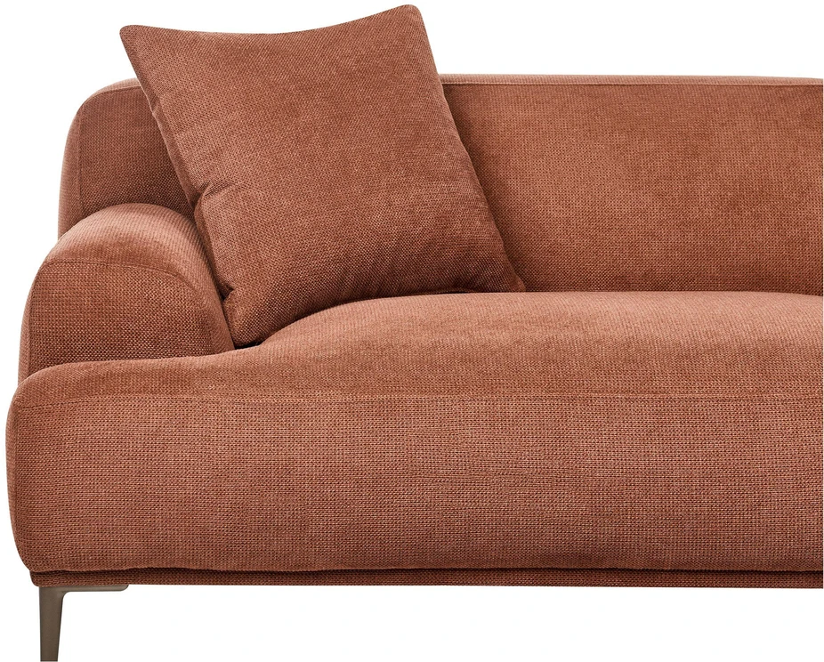 Beliani 3 vietų sofa MATILA aukso rudos spalvos