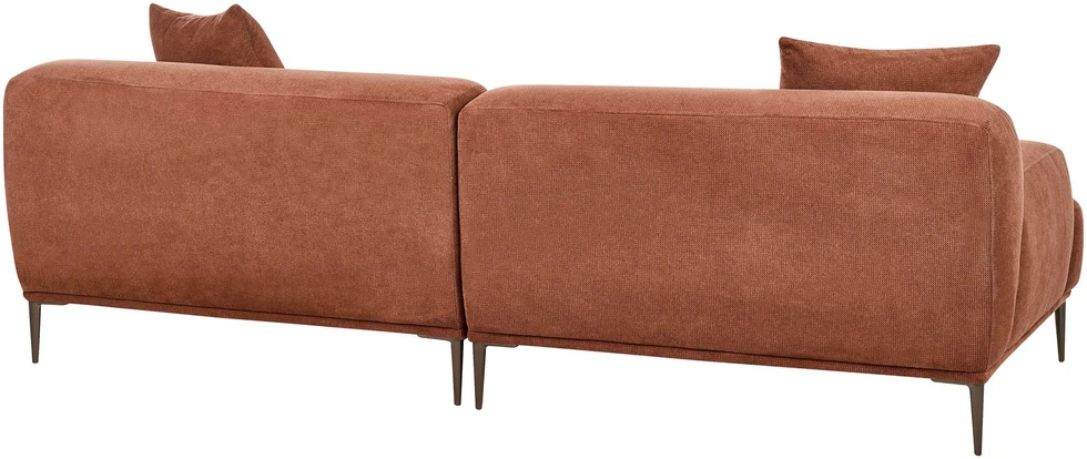 Beliani 3 vietų sofa MATILA aukso rudos spalvos