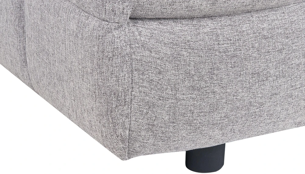 Beliani 3 vietų sofa MULLOLA šviesiai pilka