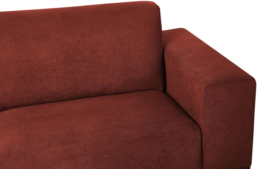 Beliani 3 vietų sofa NIVALA raudona