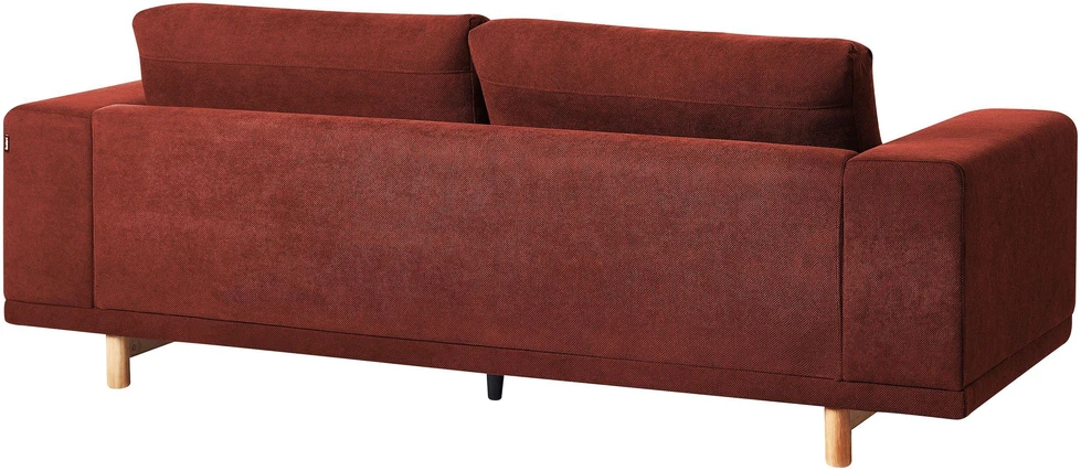 Beliani 3 vietų sofa NIVALA raudona
