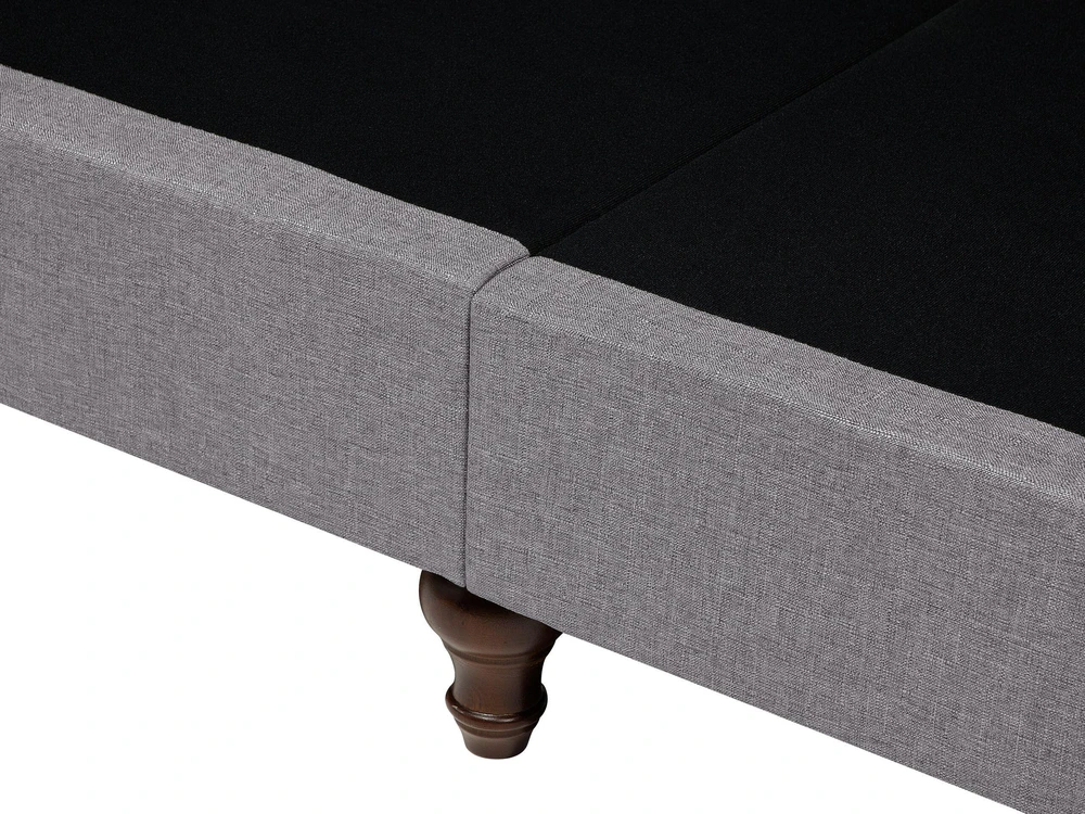 Beliani 3 vietų sofa OTRA šviesiai pilka