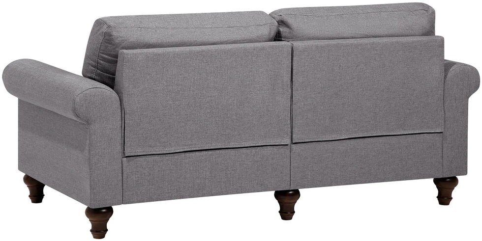 Beliani 3 vietų sofa OTRA šviesiai pilka