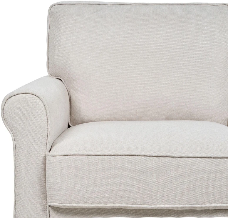 Beliani 3 vietų sofa RONNEBY smėlio spalvos