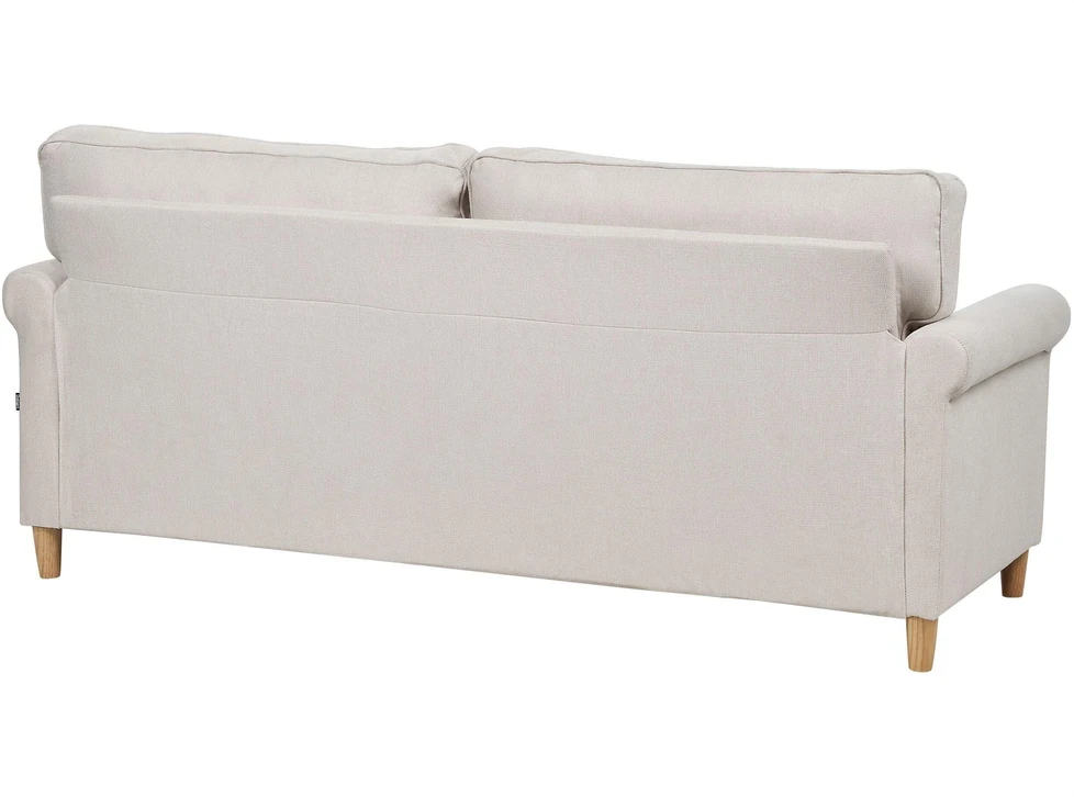 Beliani 3 vietų sofa RONNEBY smėlio spalvos