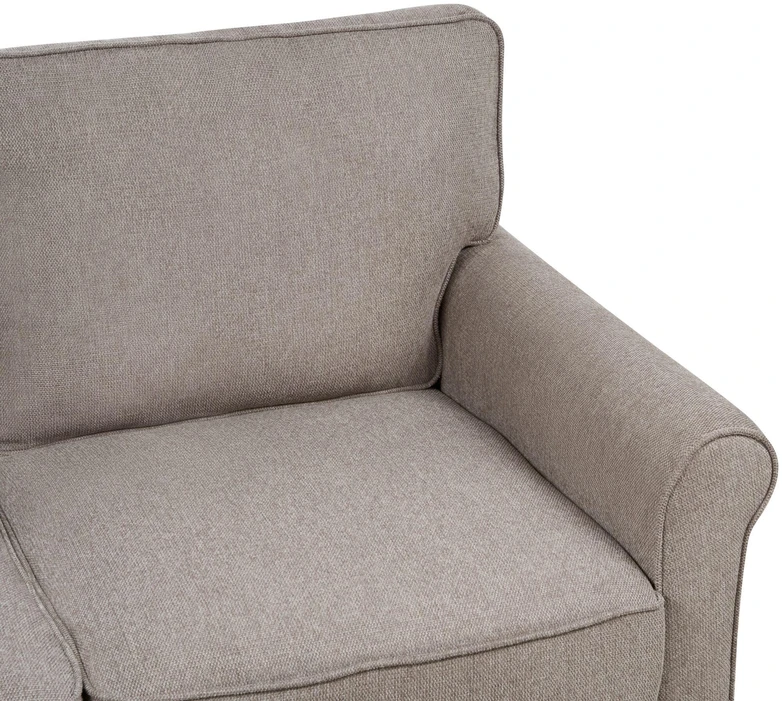 Beliani 3 vietų sofa RONNEBY šviesiai ruda