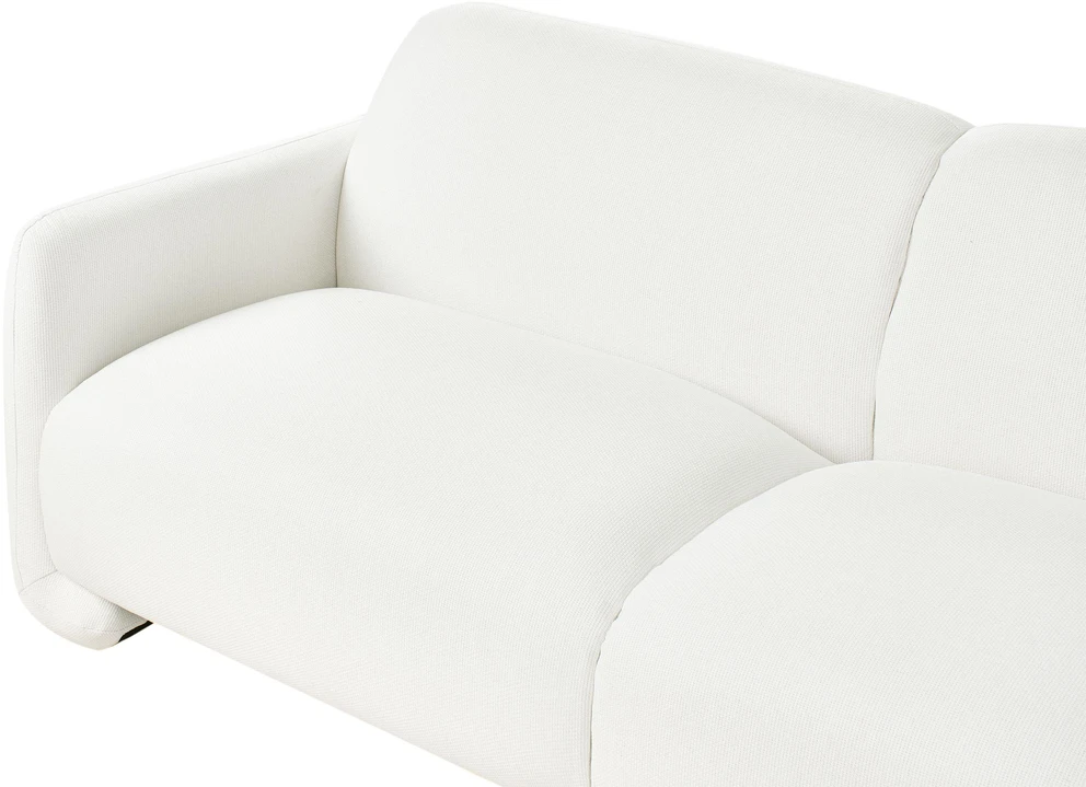 Beliani 3 vietų sofa SALAND balta