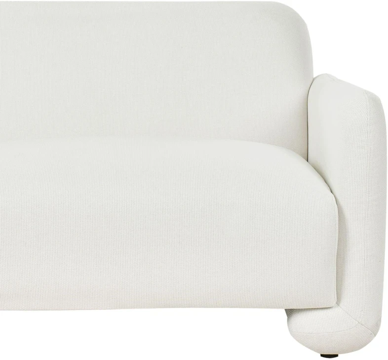 Beliani 3 vietų sofa SALAND balta