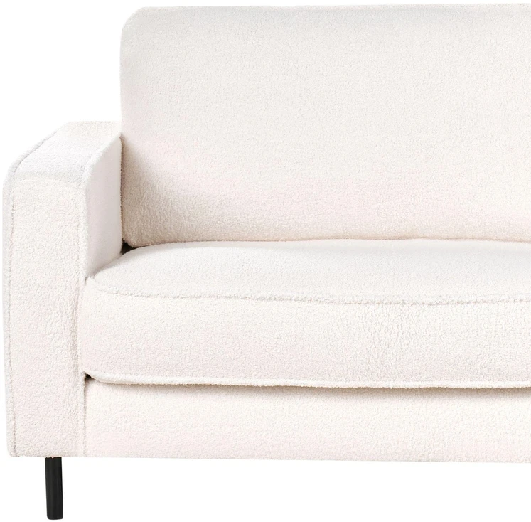 Beliani 3 vietų sofa SAVALEN Boucle balta