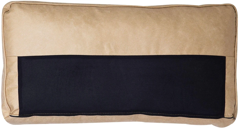 Beliani 3 vietų sofa SAVALEN iš dirbtinės odos, smėlio spalvos