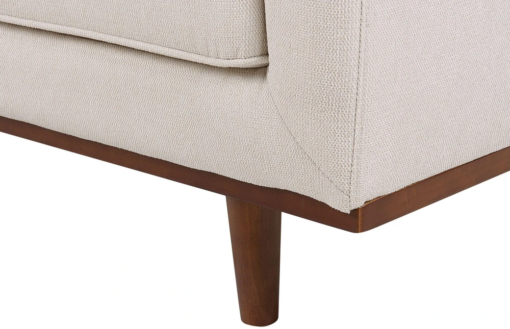 Beliani 3 vietų sofa SKAULE, smėlio spalvos