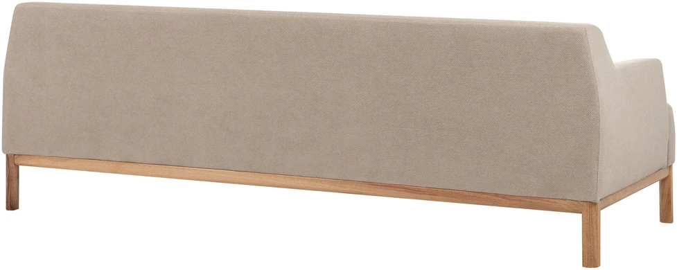 Beliani 3 vietų sofa SOSJO smėlio ir pilkos spalvos