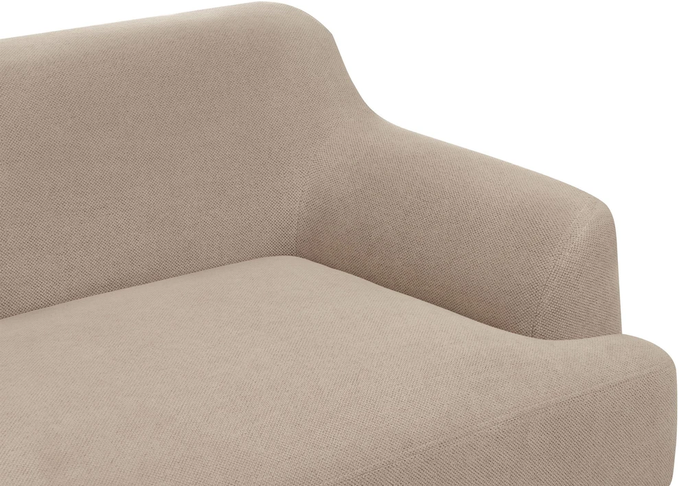 Beliani 3 vietų sofa SOSJO smėlio ir pilkos spalvos