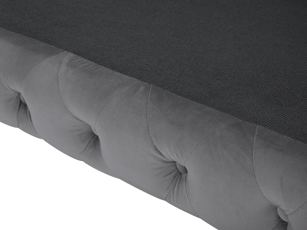 Beliani 3 vietų sofa SOTRA aksominė pilka