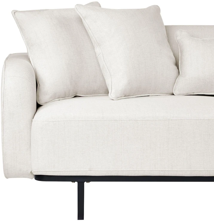 Beliani 3 vietų sofa SVANEK, balta