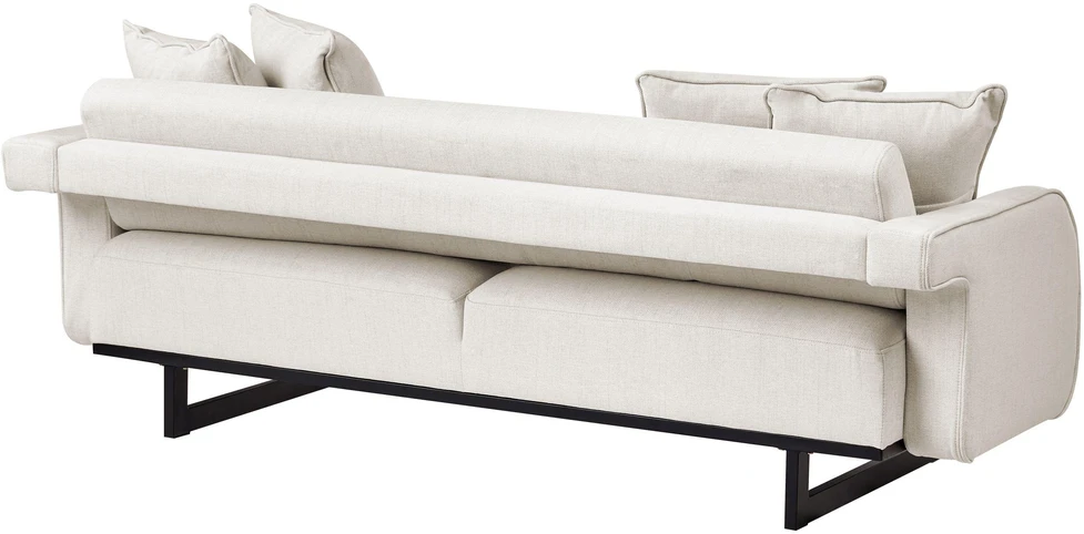 Beliani 3 vietų sofa SVANEK, balta