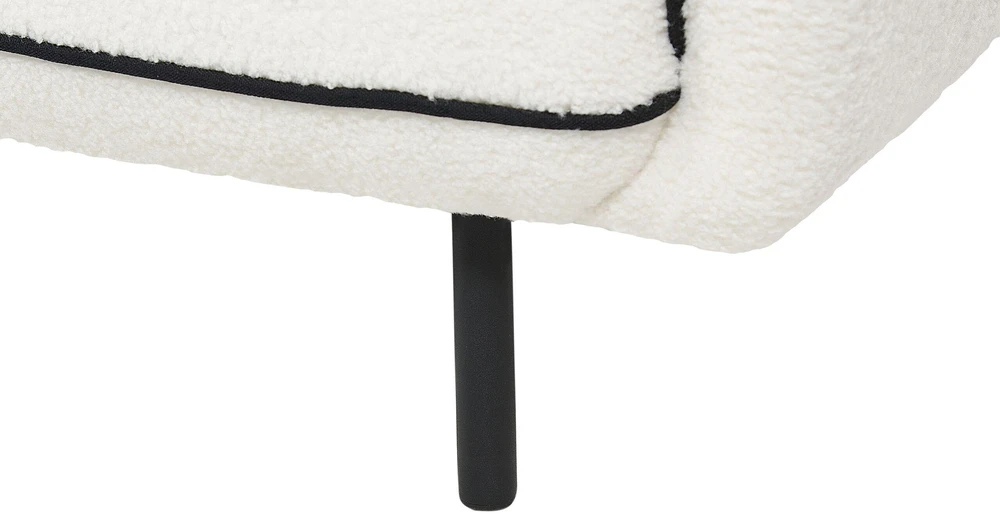 Beliani 3 vietų sofa TONSBERG Boucle, balta