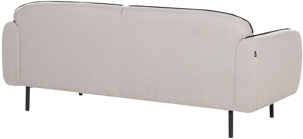 Beliani 3 vietų sofa TONSBERG šviesiai pilka