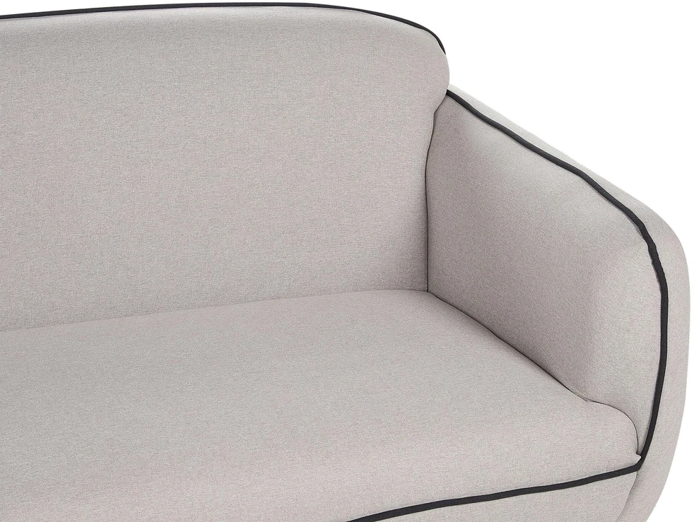 Beliani 3 vietų sofa TONSBERG šviesiai pilka