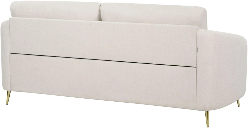 Beliani 3 vietų sofa TROSA, smėlio spalvos