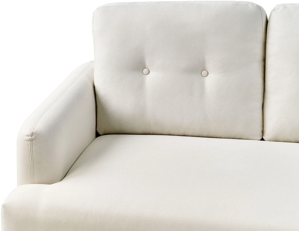 Beliani 3 vietų sofa TUVE, balta